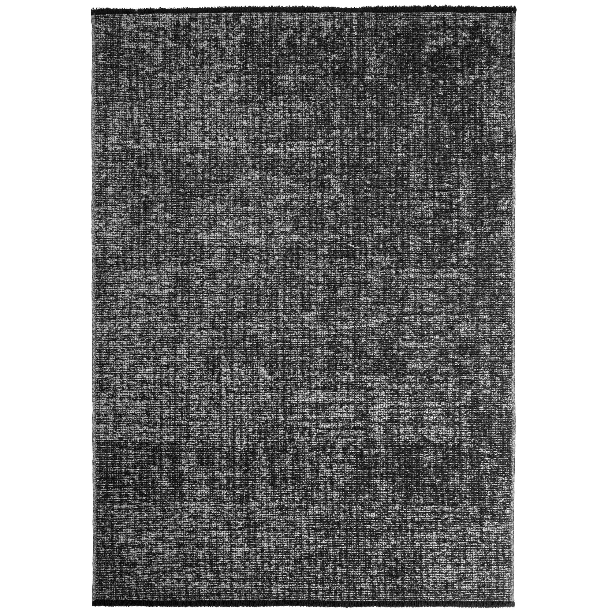 Space teppich kurzflor rechteckig 120x170cm grau