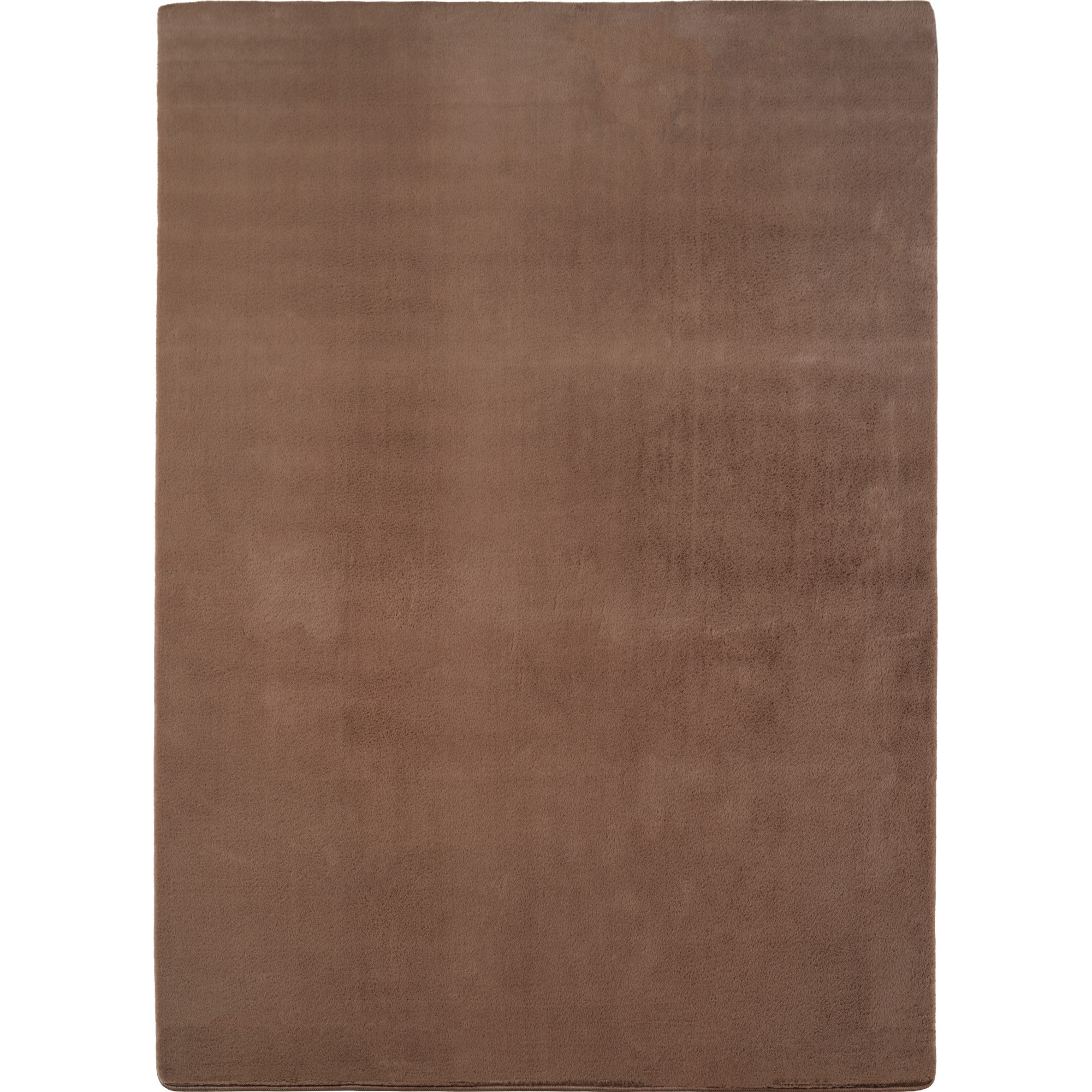Joy teppich kurzflor rechteckig 240x340cm mokka