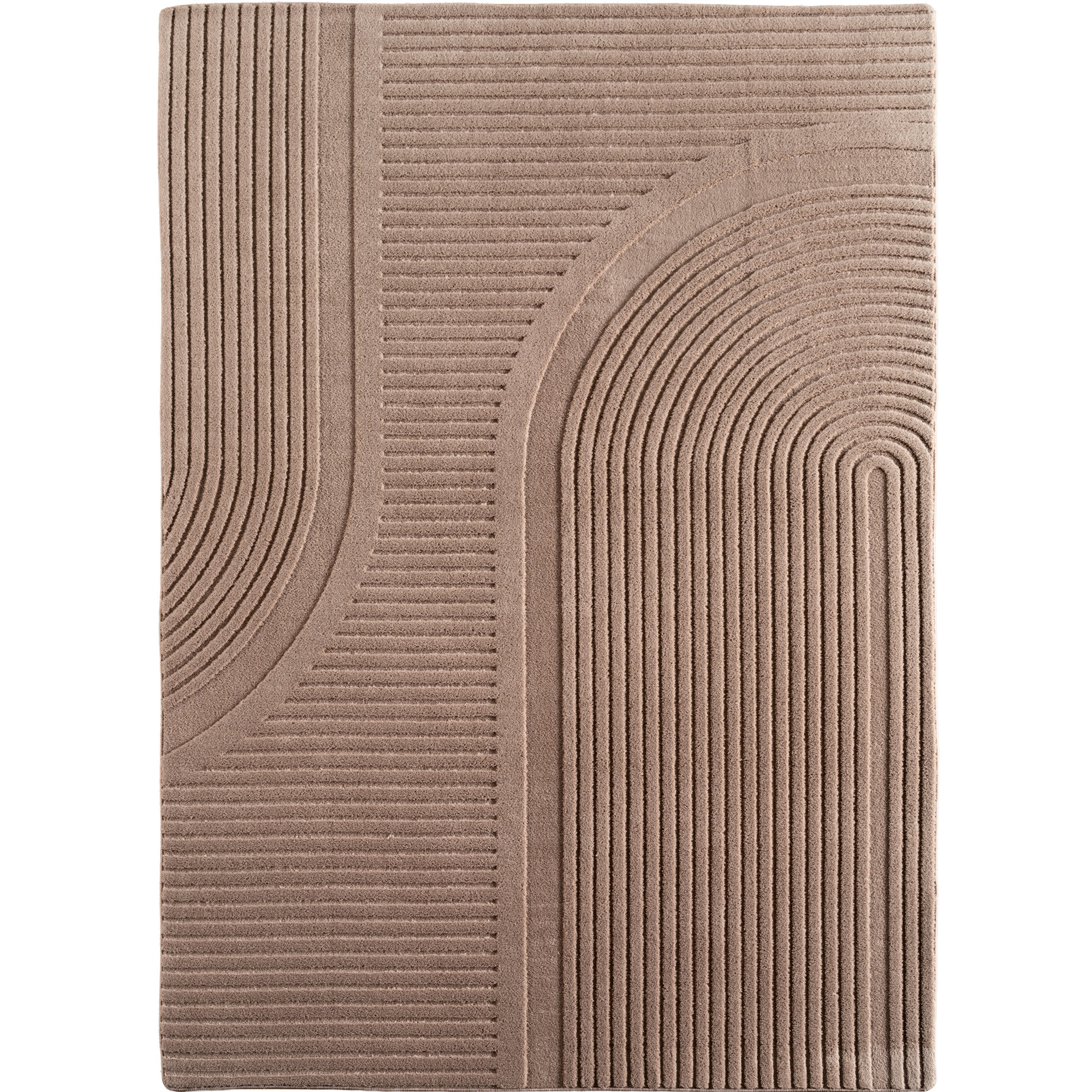 Pompei Ola teppich kurzflor rechteckig 200x290cm beige