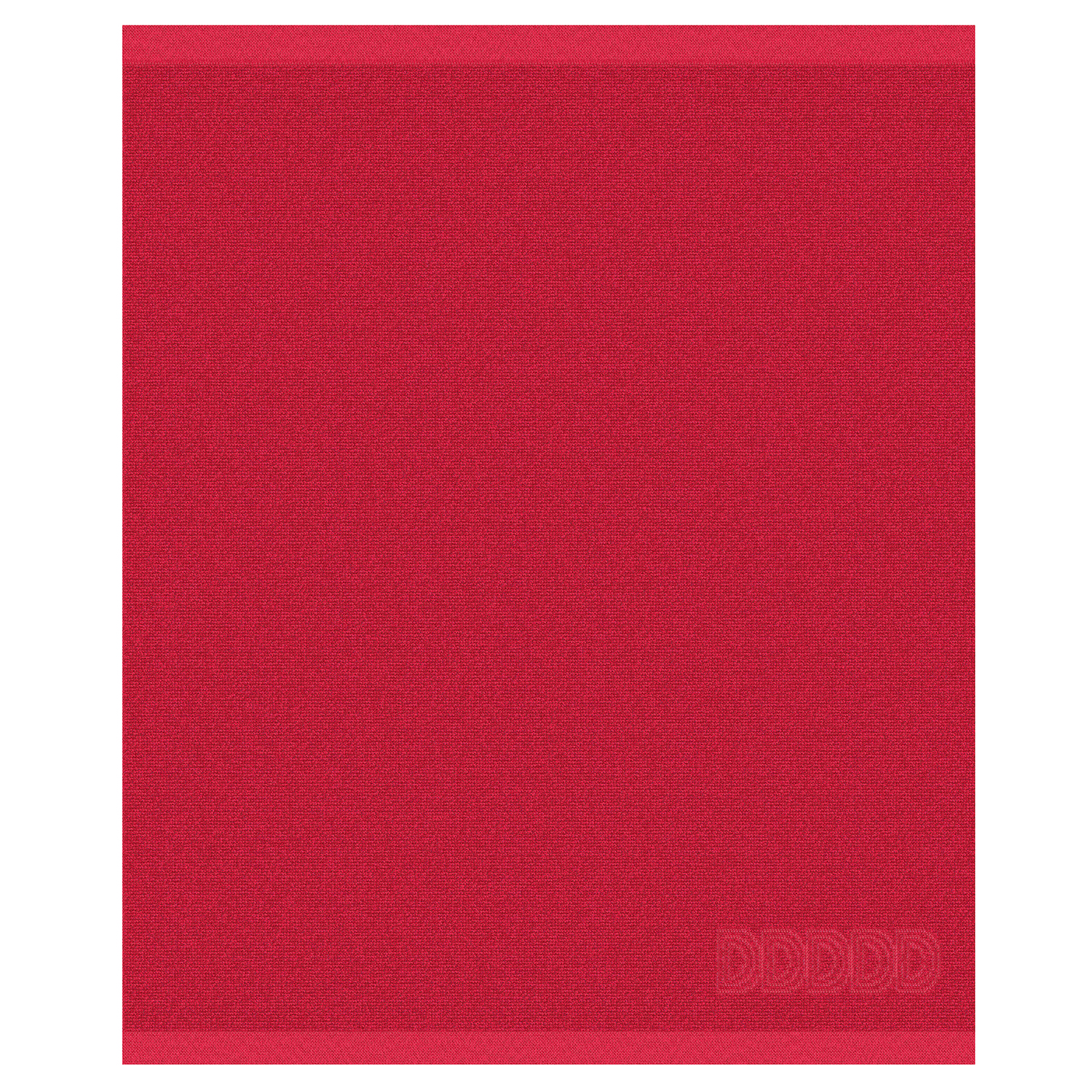 DDDDD Logo küchentuch 50x55cm rot (6 stück)