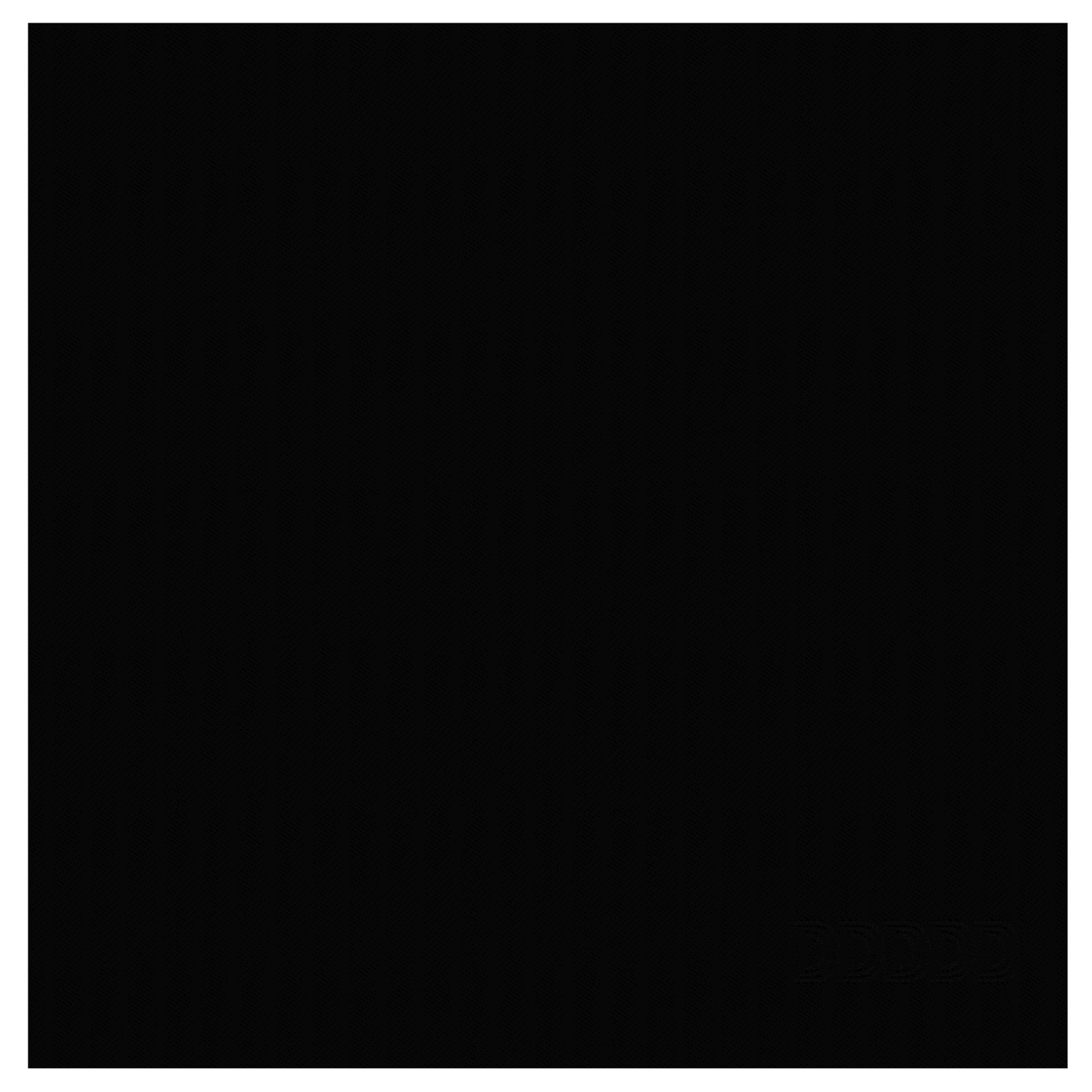 DDDDD Logo geschirrtuch 60x65cm schwarz (6 stück)