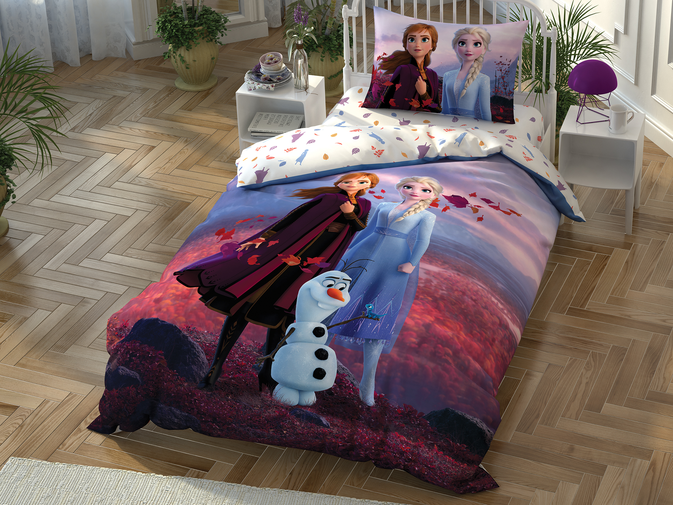 Disney Home - Die Eiskönigin 2 Autumn kinder bettwäsche-set (lizenziert)