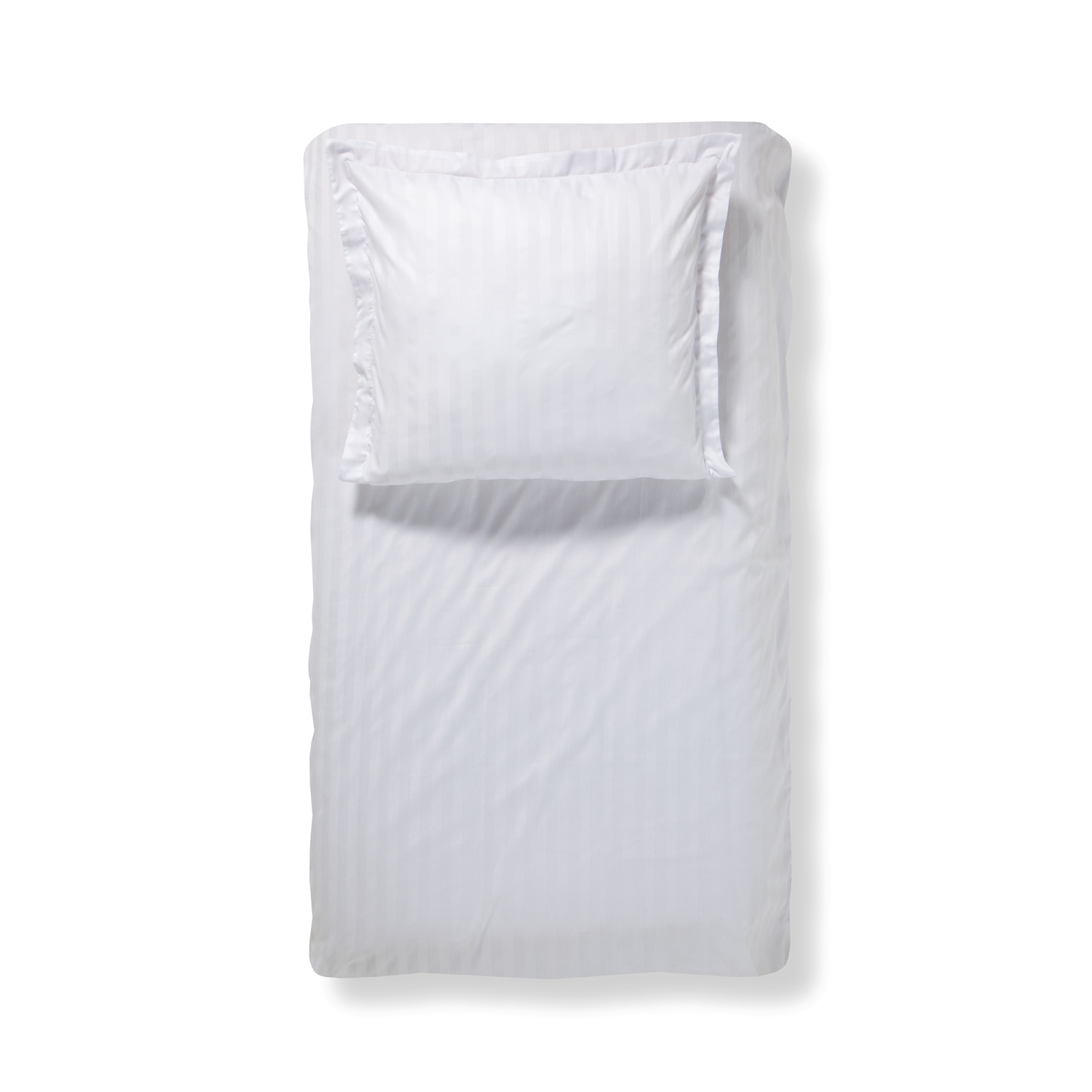 Damai Linea bettwäsche 155x220cm satin weiß