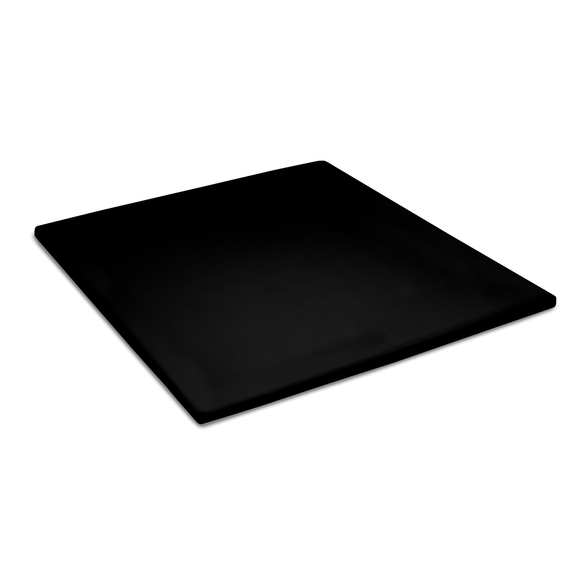 Cinderella Weekend topper spannbettlaken 160x200cm baumwolle schwarz (bis 15cm)