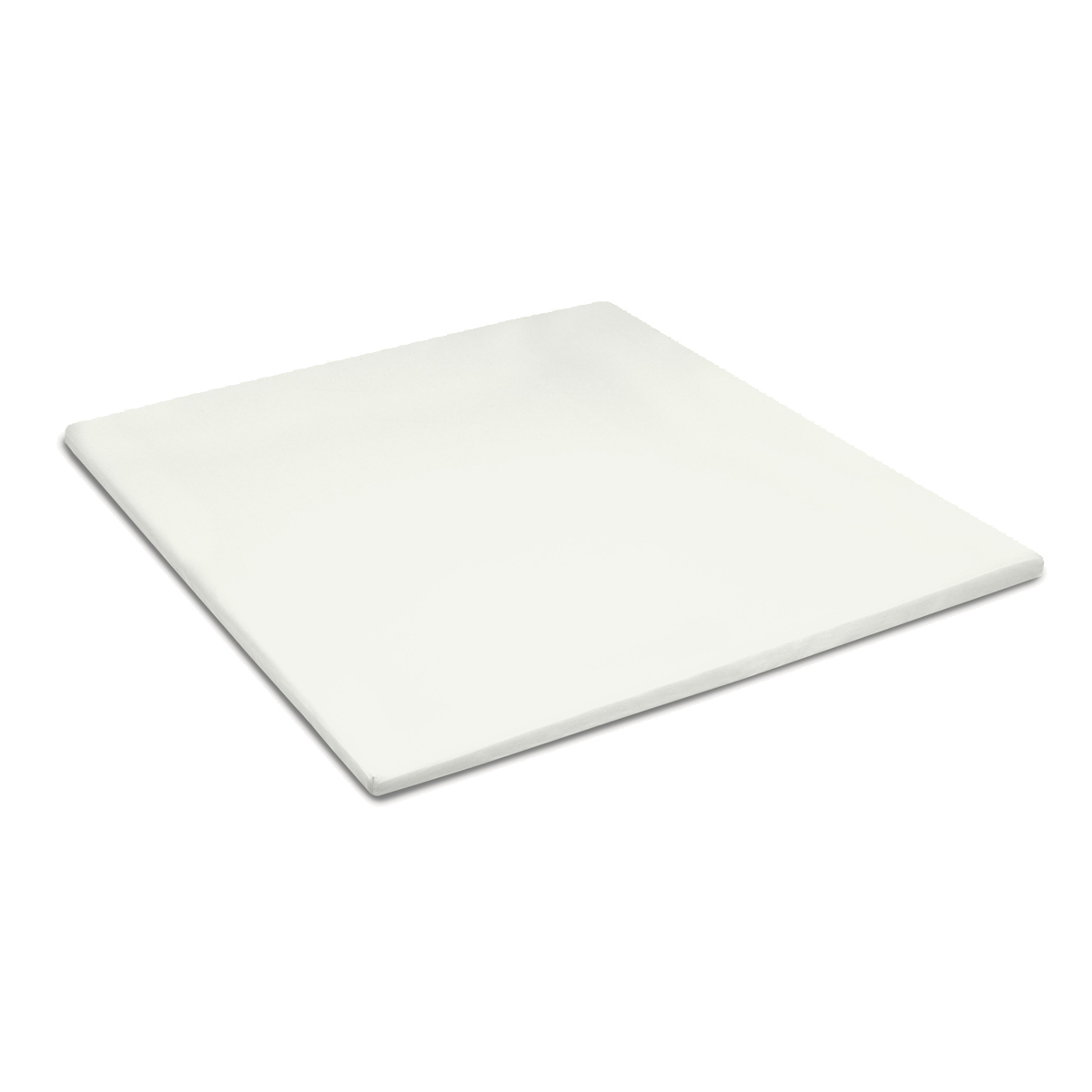 Cinderella Weekend topper spannbettlaken 180x220cm baumwolle elfenbeinweiß (bis 15cm)