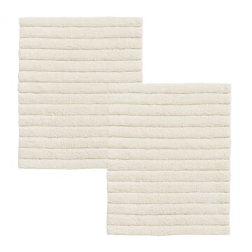 Seahorse Board badematte 50x60cm creme (2 stück)