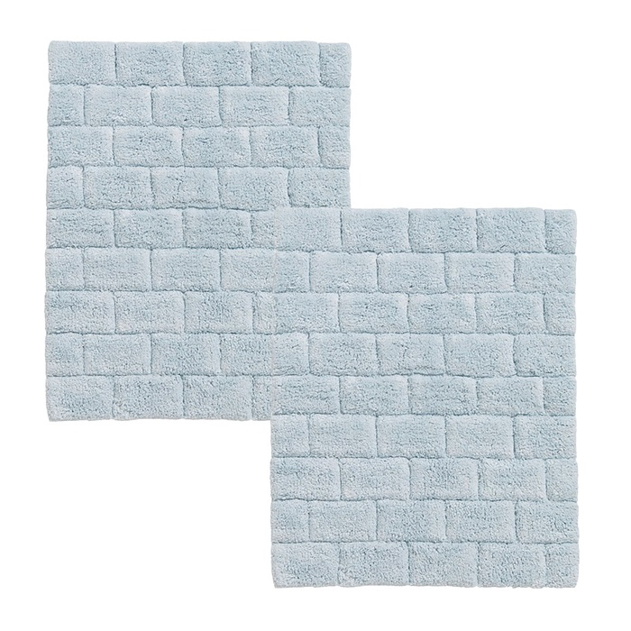Seahorse Metro badematte 50x60cm weiches blau (2 stück)