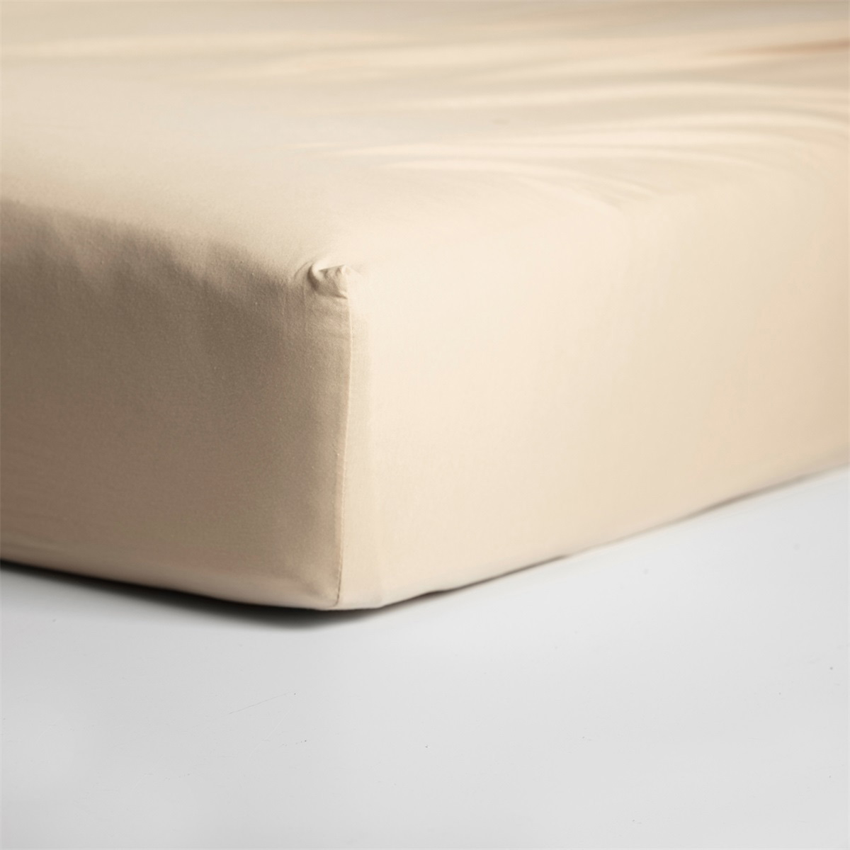 Cinderella spannbettlaken 80x200cm jersey helle sandfarbe (bis 25cm)