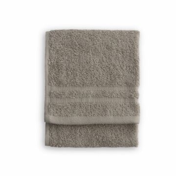 Bath Basics gästetuch 30x50cm taupe (2 stück)