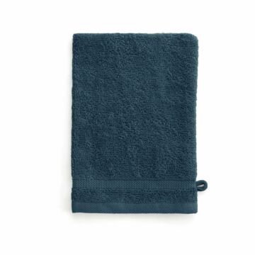 Bath Basics waschlappen/waschhandschuh 16x21cm dunkelblau (4 stück)