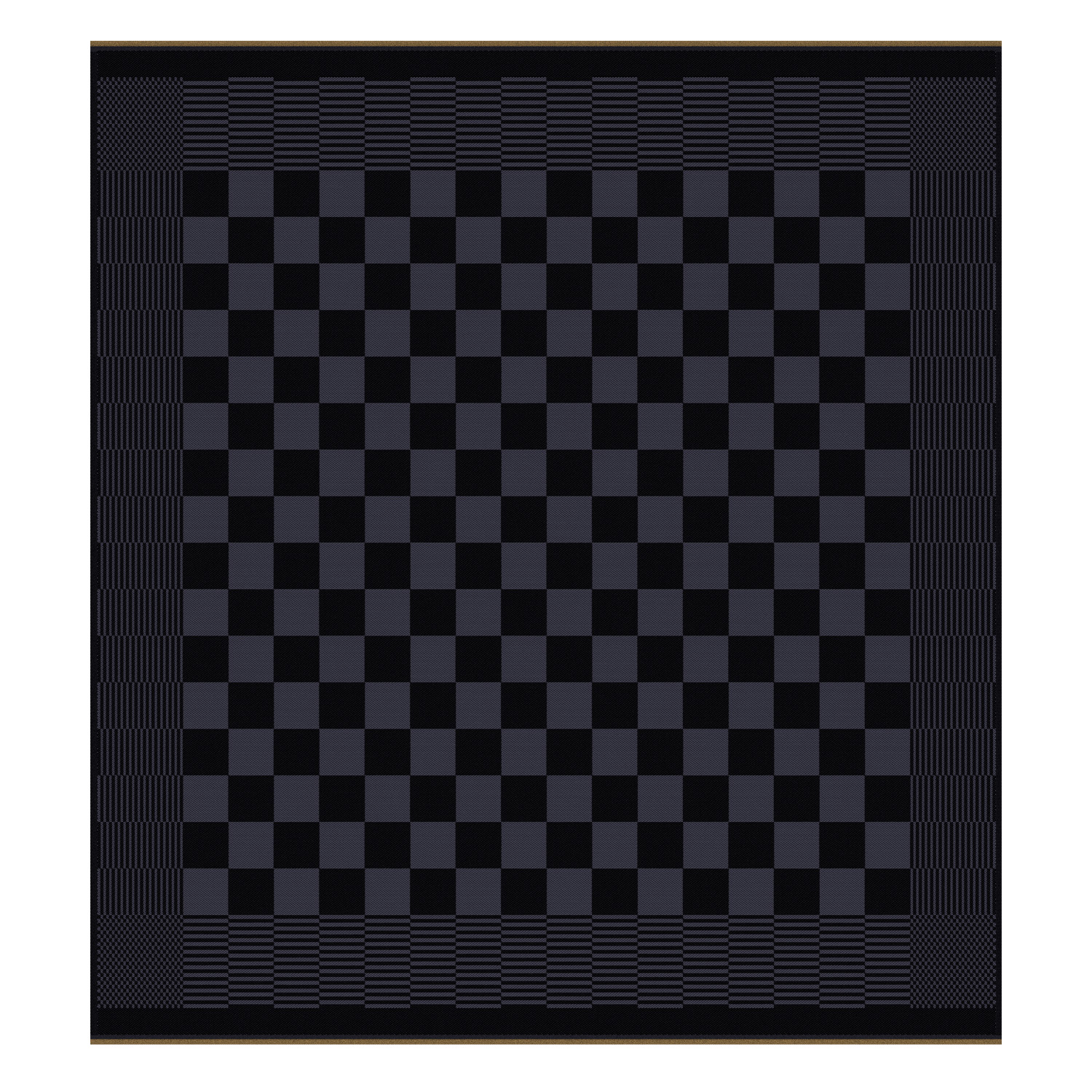 DDDDD Barbeque geschirrtuch 65x65cm anthrazit (6 stück)