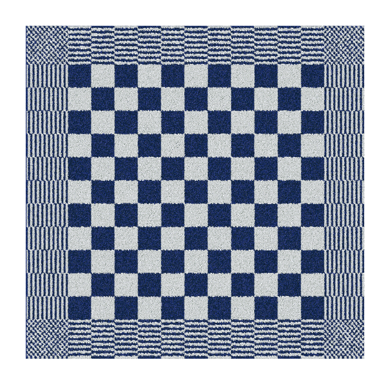 DDDDD Barbeque küchentuch 50x55cm blau (6 stück)