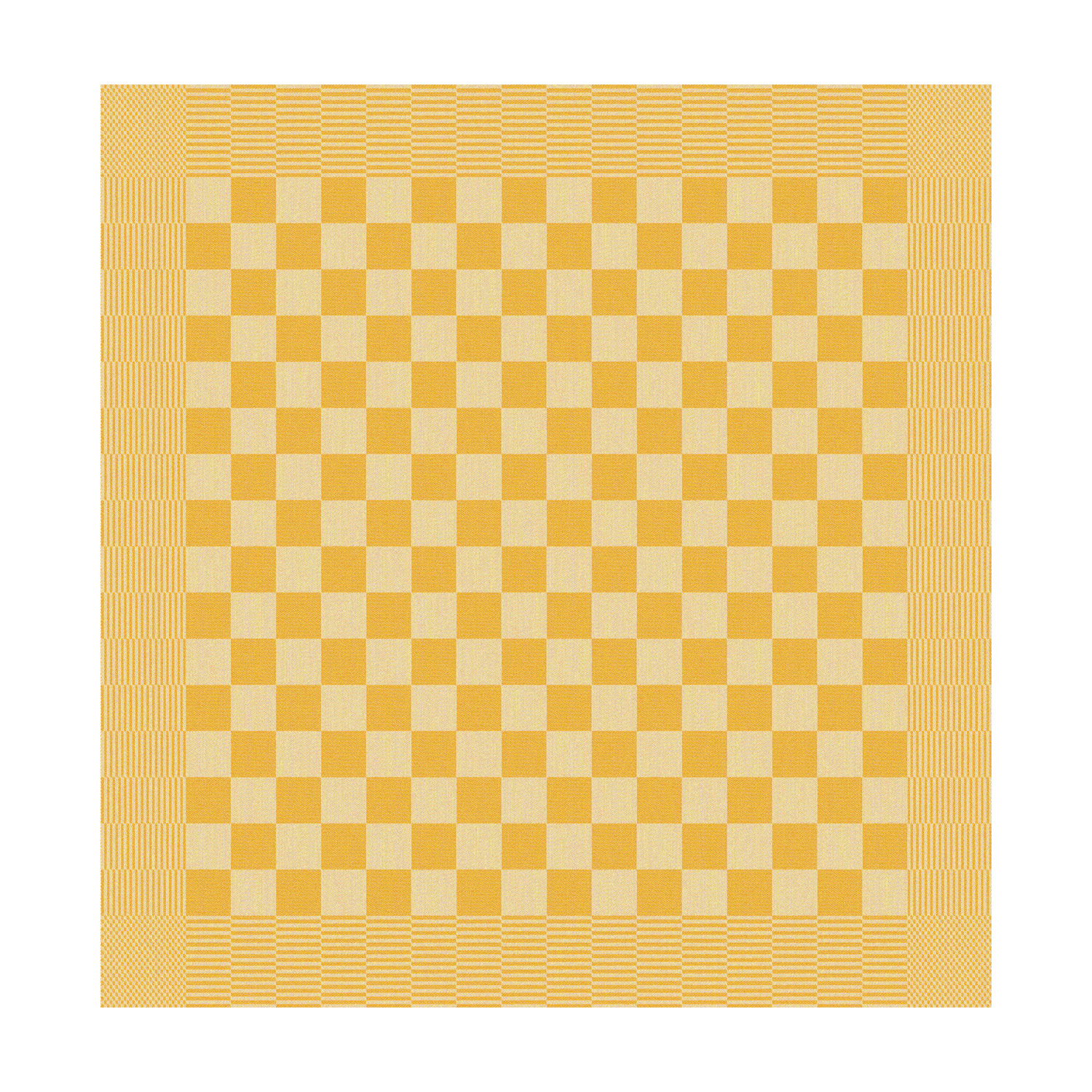 DDDDD Barbeque geschirrtuch 65x65cm ocker (6 stück)