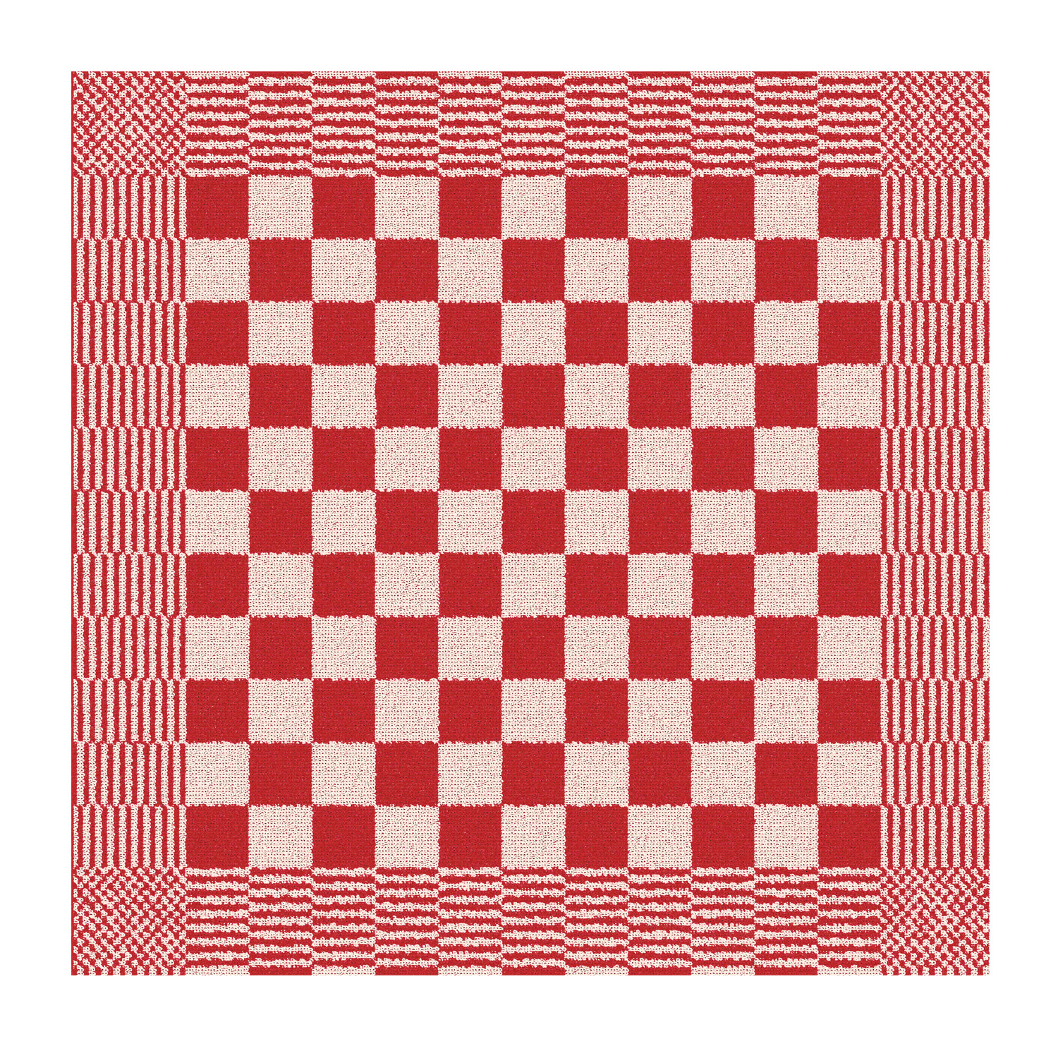 DDDDD Barbeque küchentuch 50x55cm rot (6 stück)