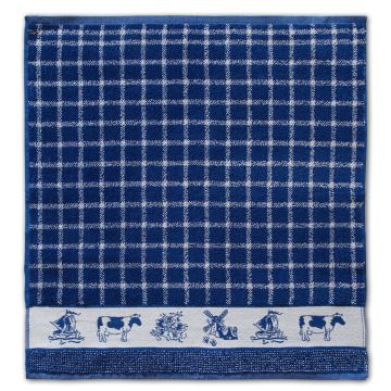 DDDDD Dutchie küchentuch 50x55cm blau (6 stück)