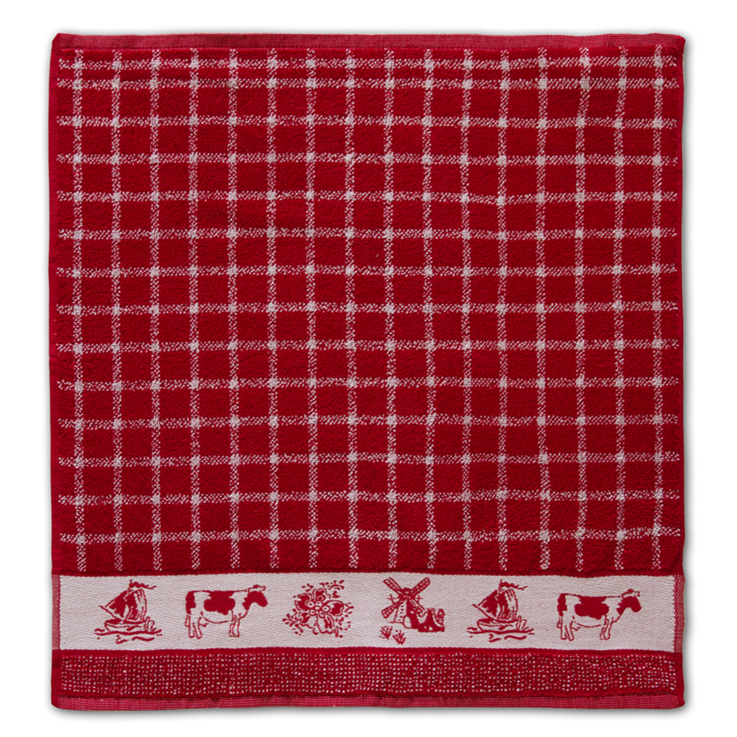 DDDDD Dutchie küchentuch 50x55cm rot (6 stück)