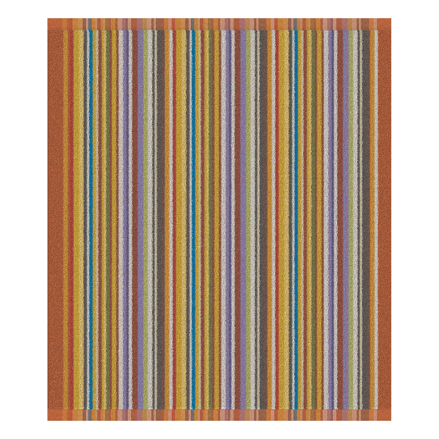 DDDDD Over The Rainbow küchentuch 50x55cm terra (6 stück)