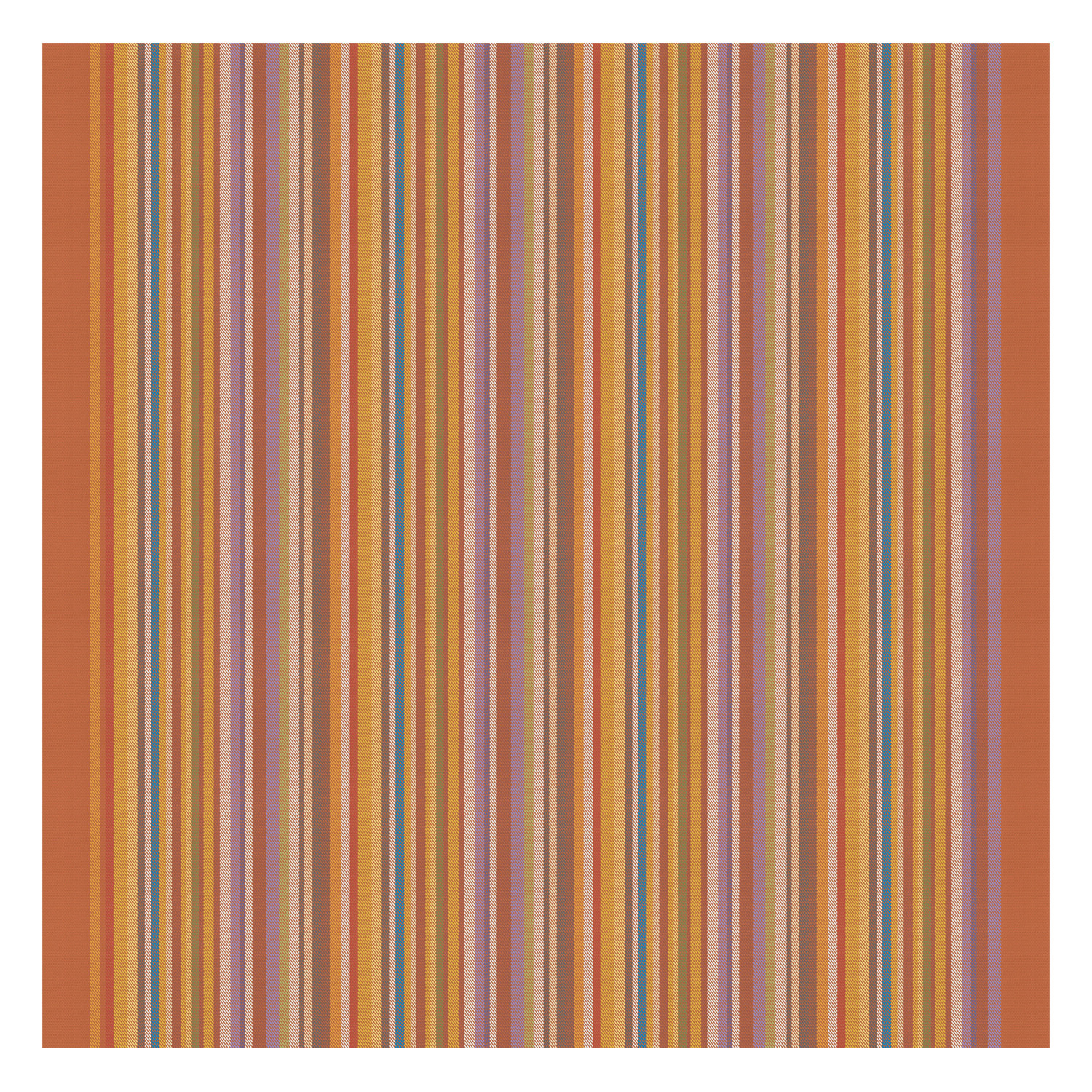 DDDDD Over The Rainbow geschirrtuch 60x65cm terra (6 stück)
