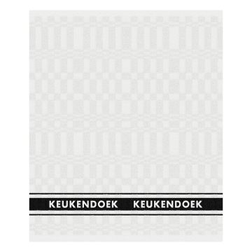 DDDDD Pelle küchentuch 50x55cm weiß (6 stück)