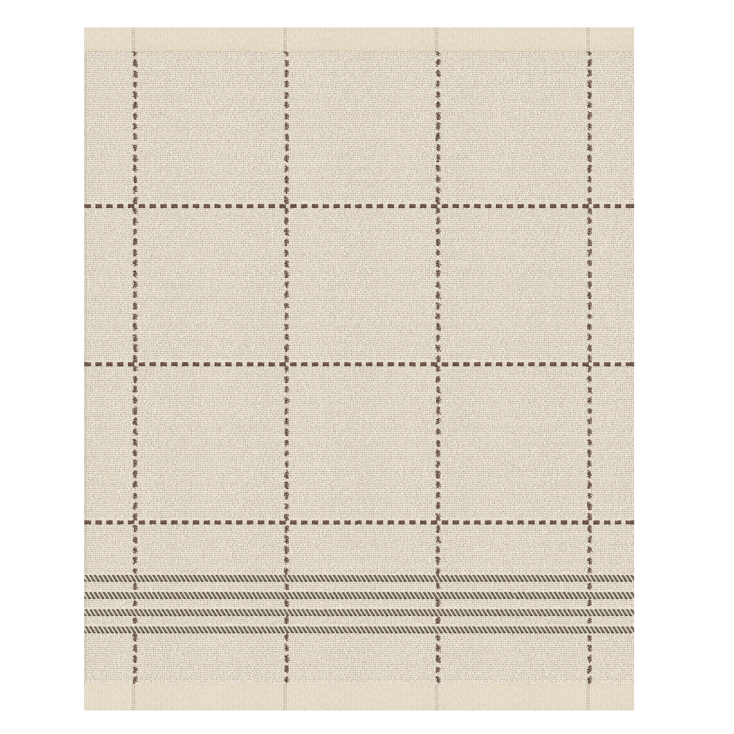 DDDDD Morvan küchentuch 50x55cm bio-baumwolle naturfarbe (6 stück)