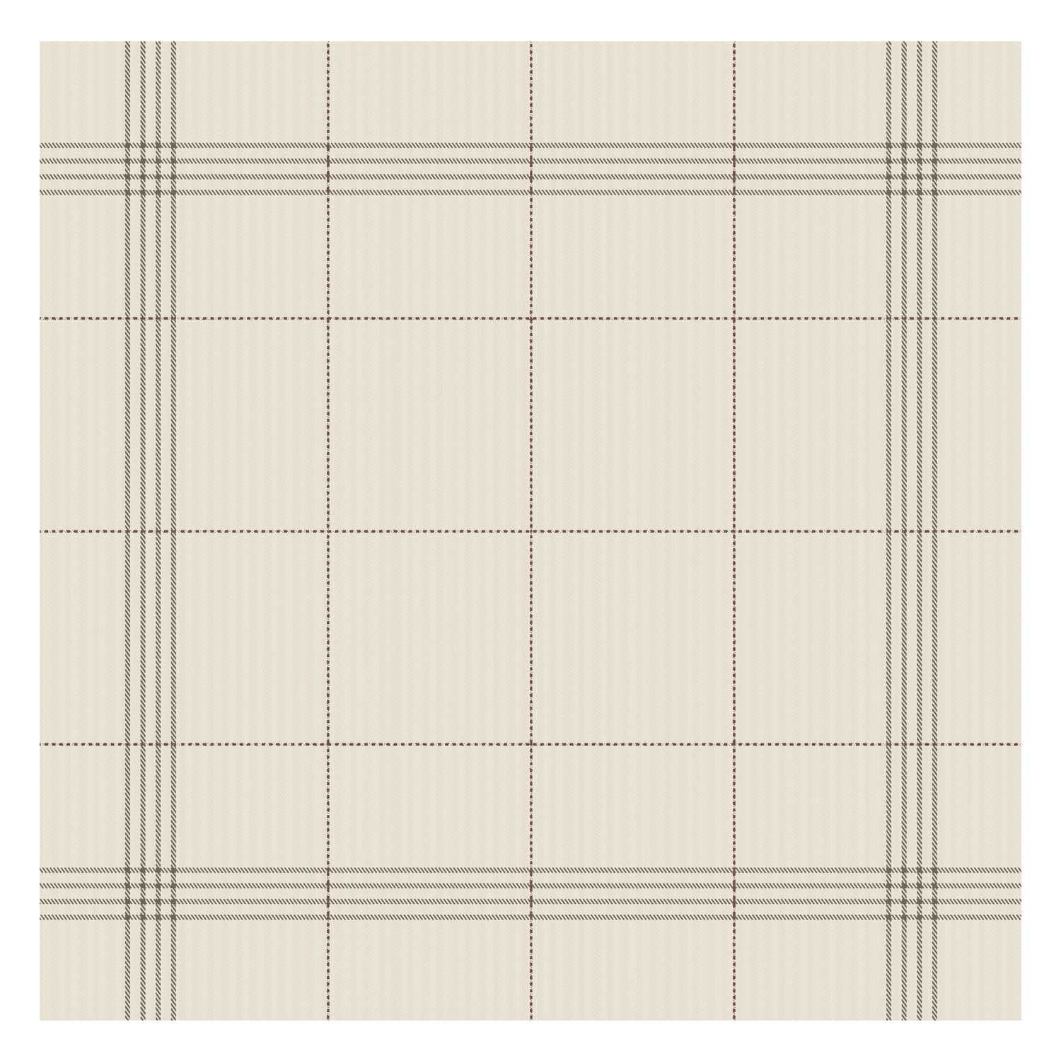 DDDDD Morvan geschirrtuch 60x65cm bio-baumwolle naturfarbe (6 stück)