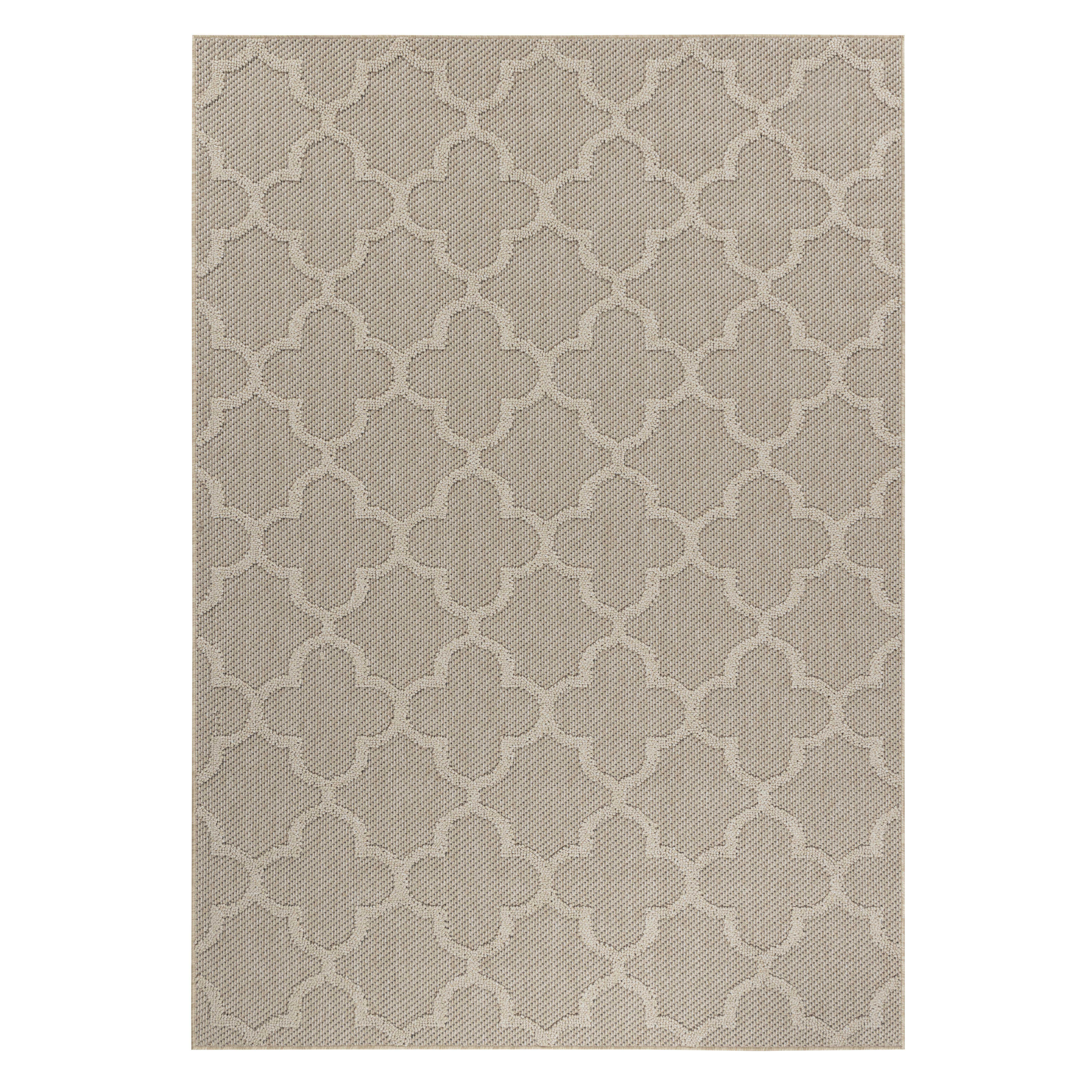 Patara Ottoman teppich indoor/outdoor läufer 80x250cm beige