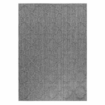 Patara Ottoman teppich indoor/outdoor läufer 80x250cm grau
