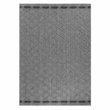Patara Petek teppich indoor/outdoor läufer 80x250cm grau