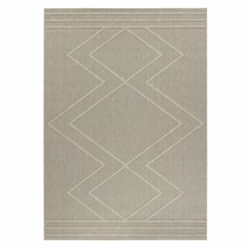 Patara Zigzag teppich indoor/outdoor rechteckig 140x200cm beige