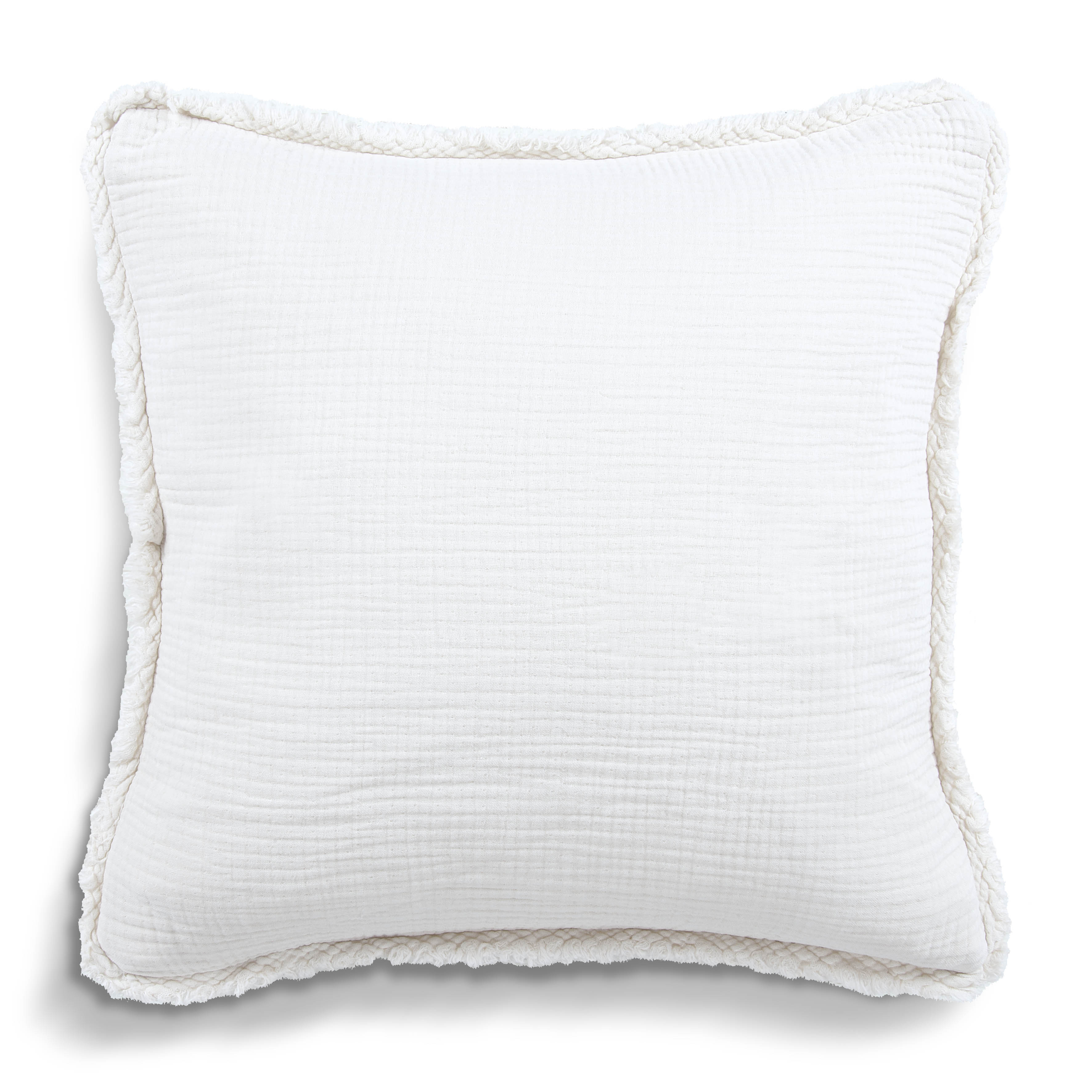 Casual Touch dekokissen 45x45cm weiß