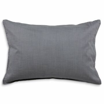 Luxury Touch dekokissen 40x60cm anthrazit