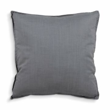 Luxury Touch dekokissen 45x45cm anthrazit