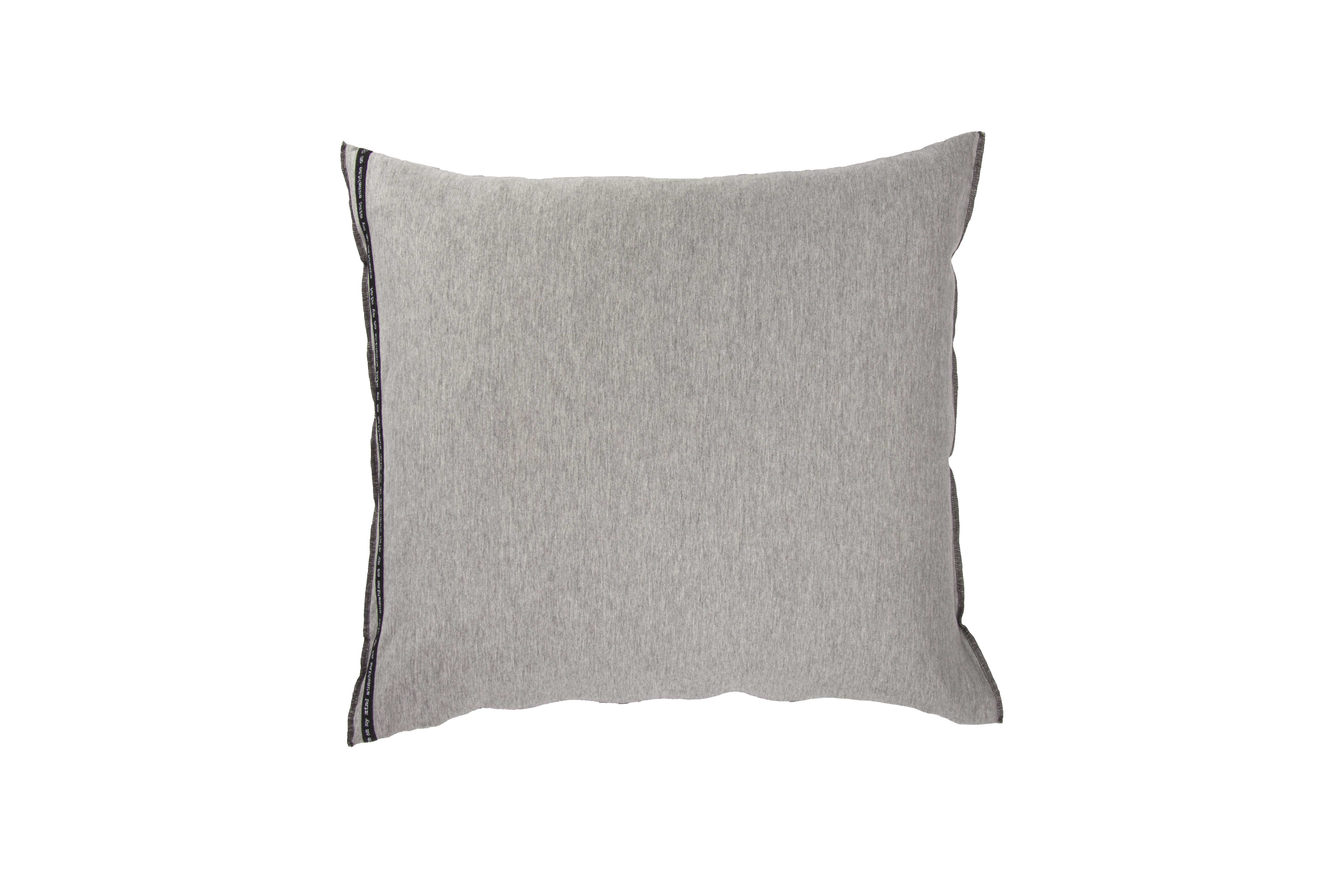 Soft Jersey dekokissen 45x45cm grau/anthrazit