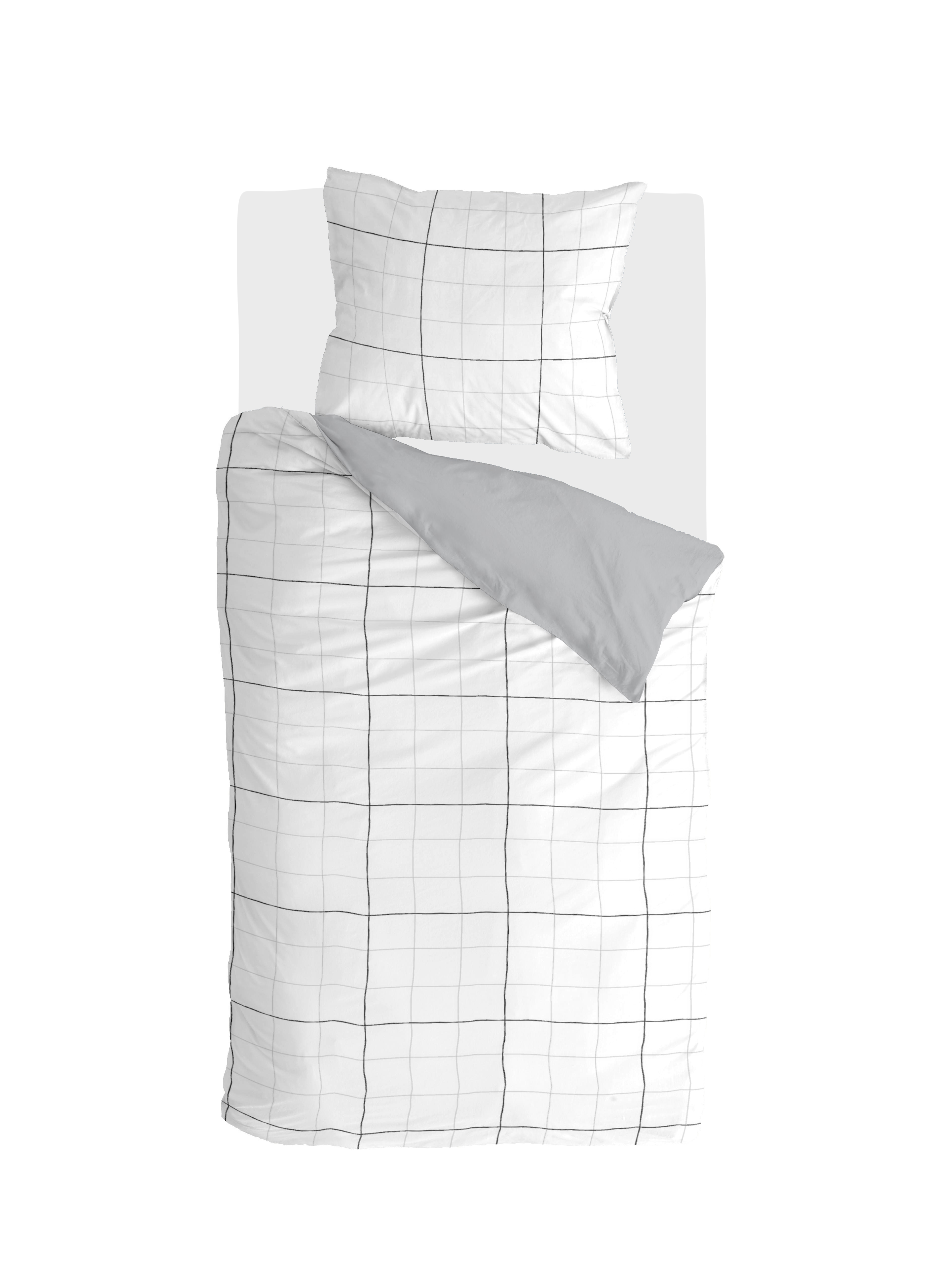 Four-Square bettwäsche 155x220cm weiß