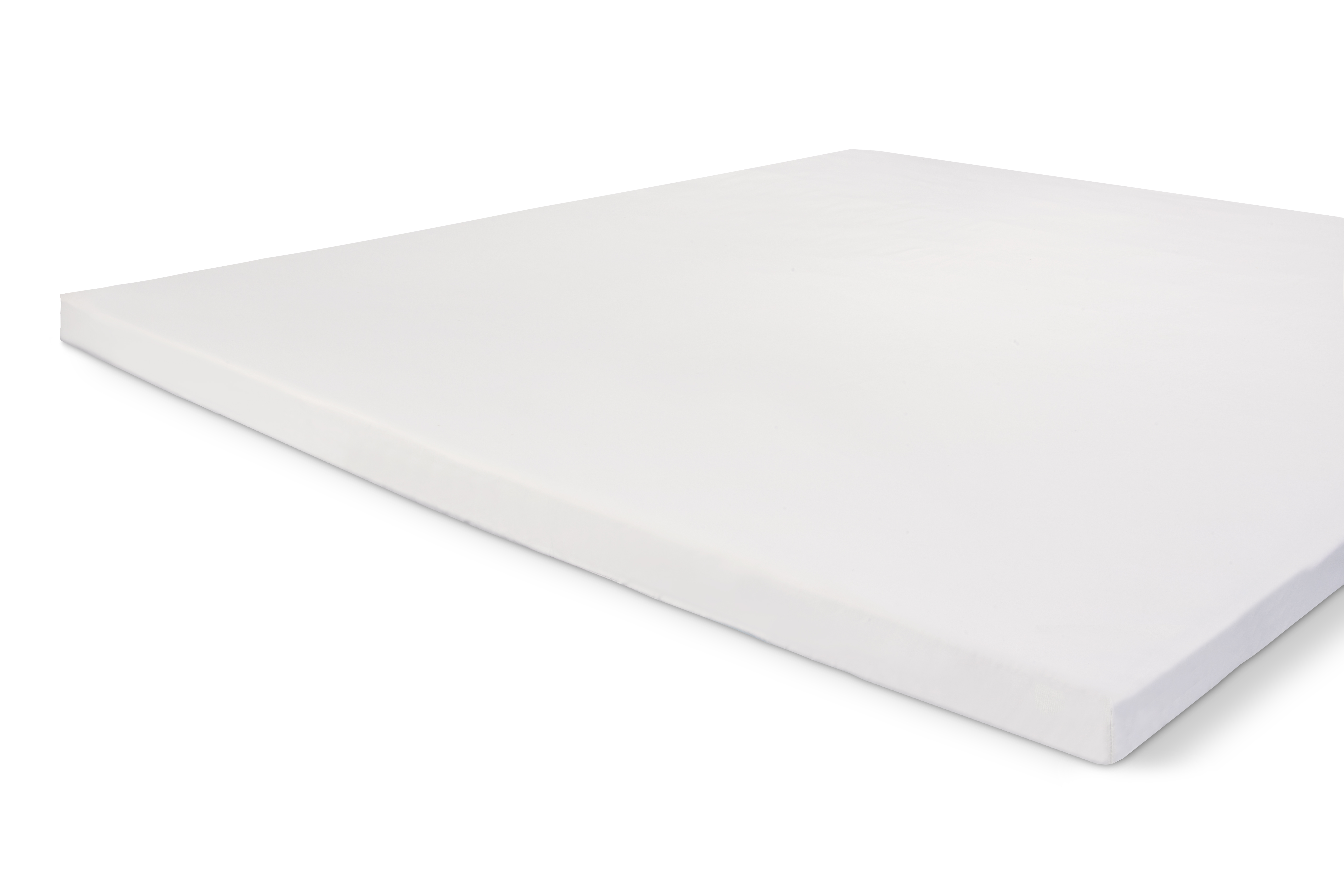 Crispy Cotton topper-spannbettlaken 90x220cm baumwolle weiß