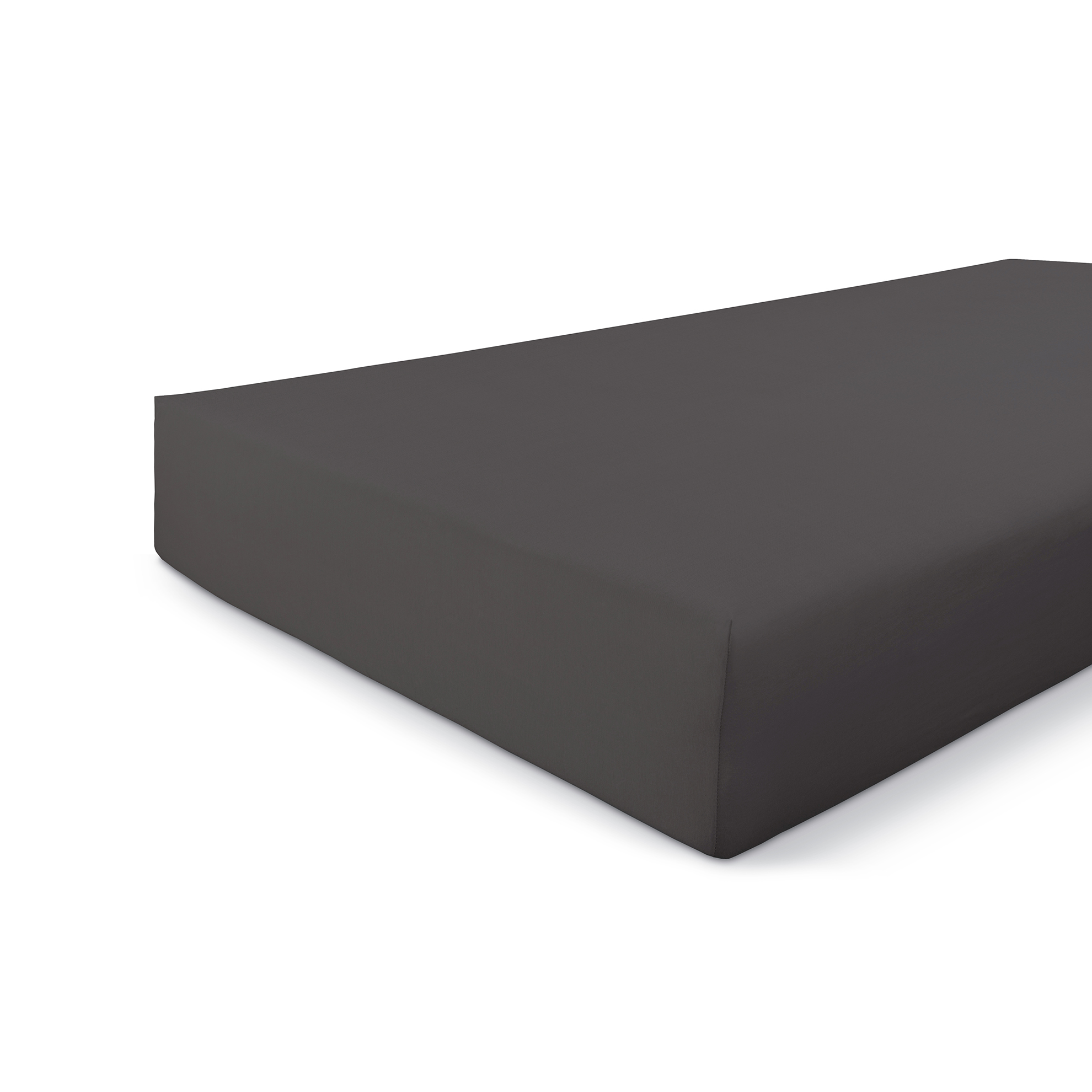 Jersey Stretch spannbettlaken 160x200/210cm anthrazit