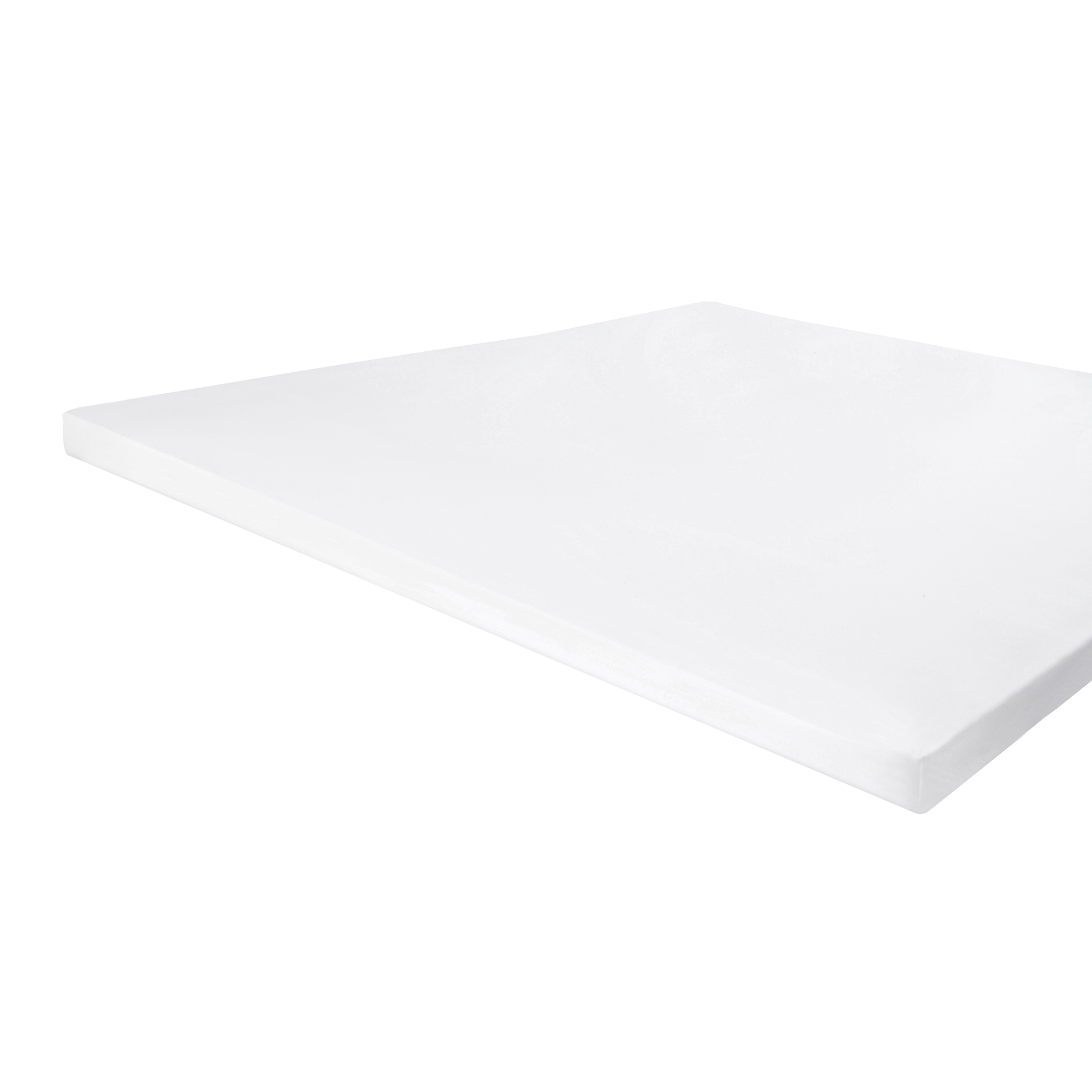 Jersey Stretch topper-spannbettlaken 140x200/210cm weiß