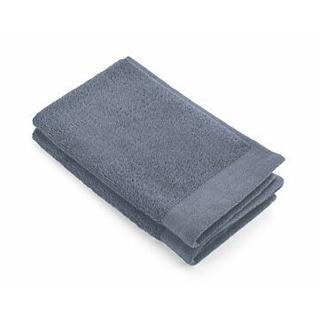 Soft Cotton gästetuch 30x50cm indigoblau (2 stück)