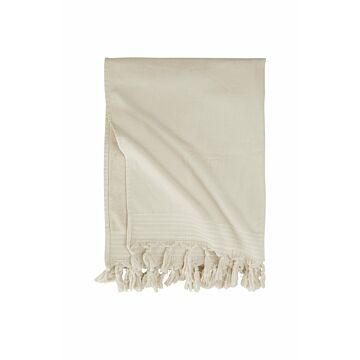 Soft Cotton hamamtuch/fouta 100x180cm kieselgrau