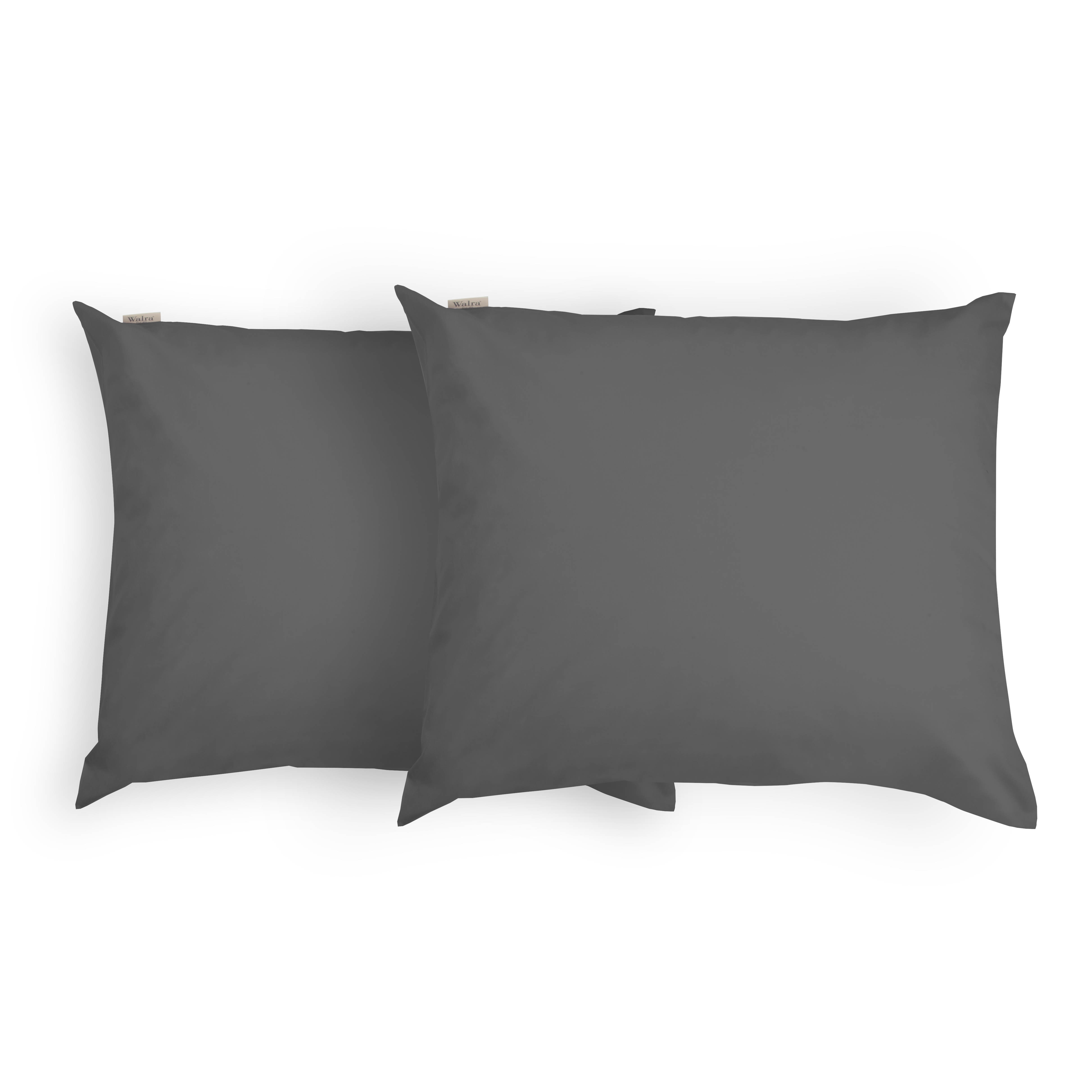Crispy Cotton kissenbezug 60x70cm anthrazit