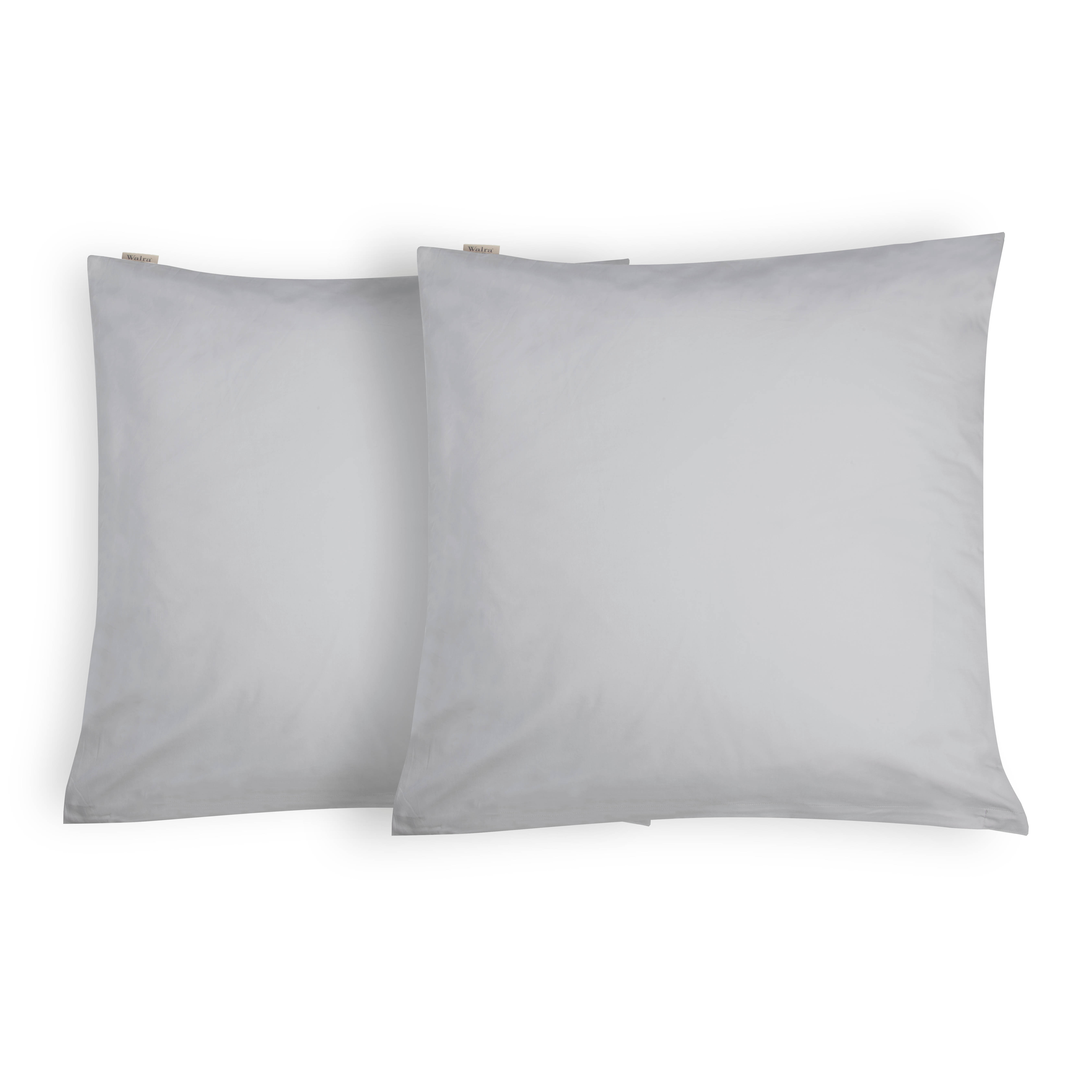 Crispy Cotton kissenbezug 80x80cm grau (2 stück)