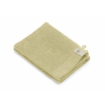 Soft Cotton waschlappen/waschhandschuh 16x21cm maisgelb (2 stück)